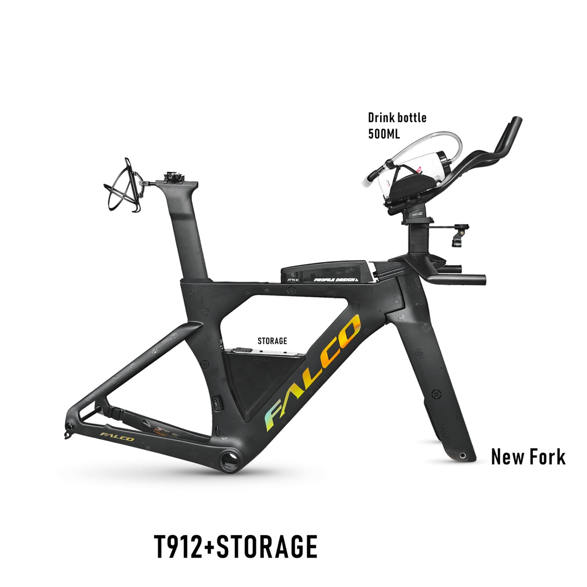 T912 Triathlon Bike Frameset