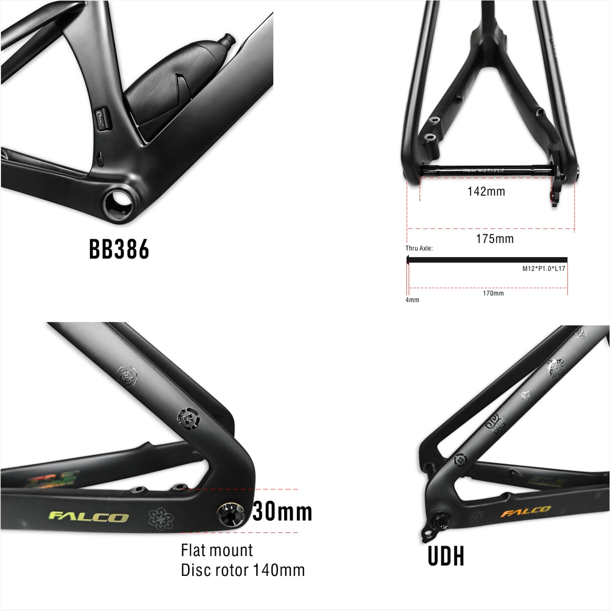 T912 Triathlon Bike Frameset