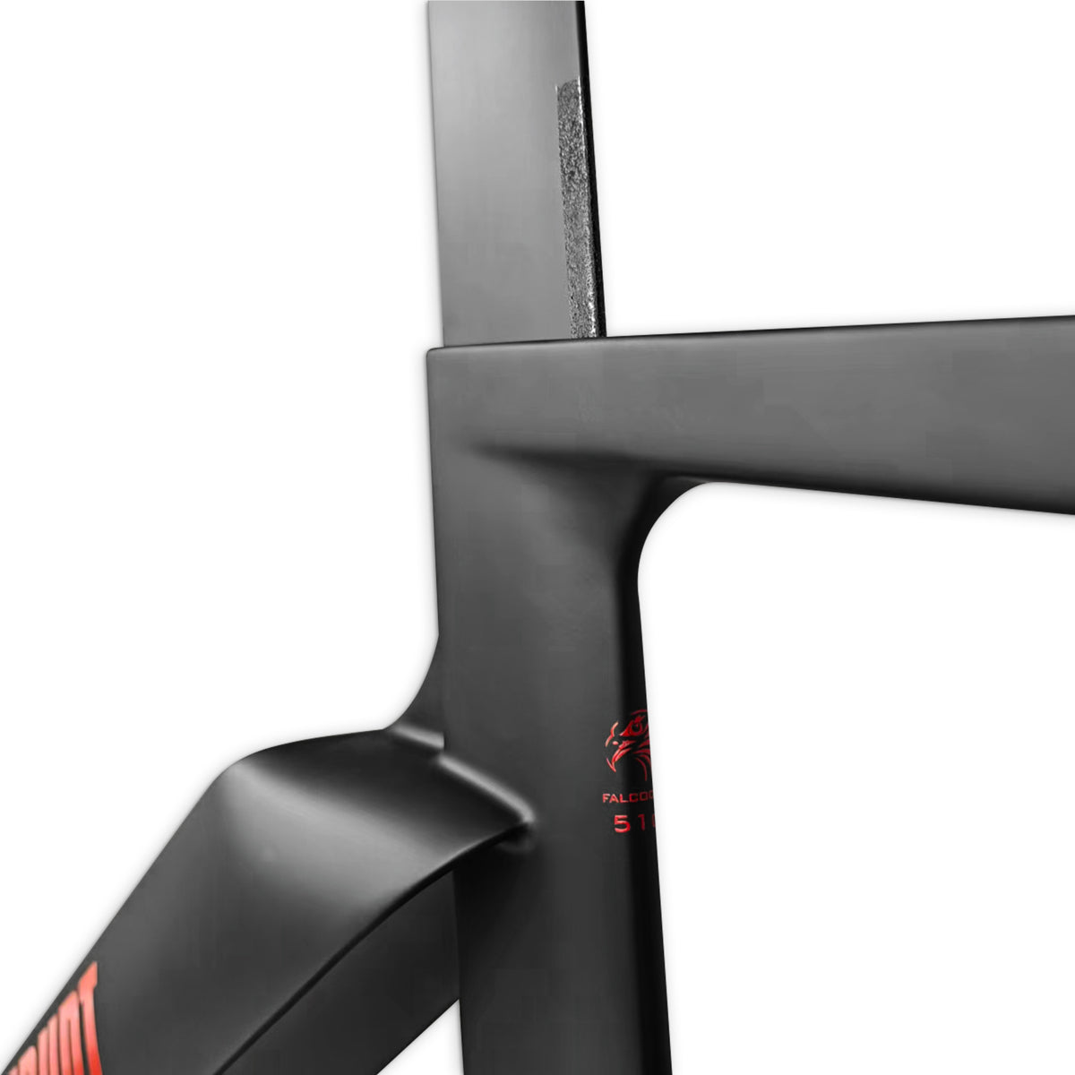 Falco Fixed Gear Bicycle Frameset Carbon Fiber 700C Lightweight BSA T800 With Fork Seatpost Track Bike Frame Set