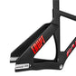 Falco Fixed Gear Bicycle Frameset Carbon Fiber 700C Lightweight BSA T800 With Fork Seatpost Track Bike Frame Set