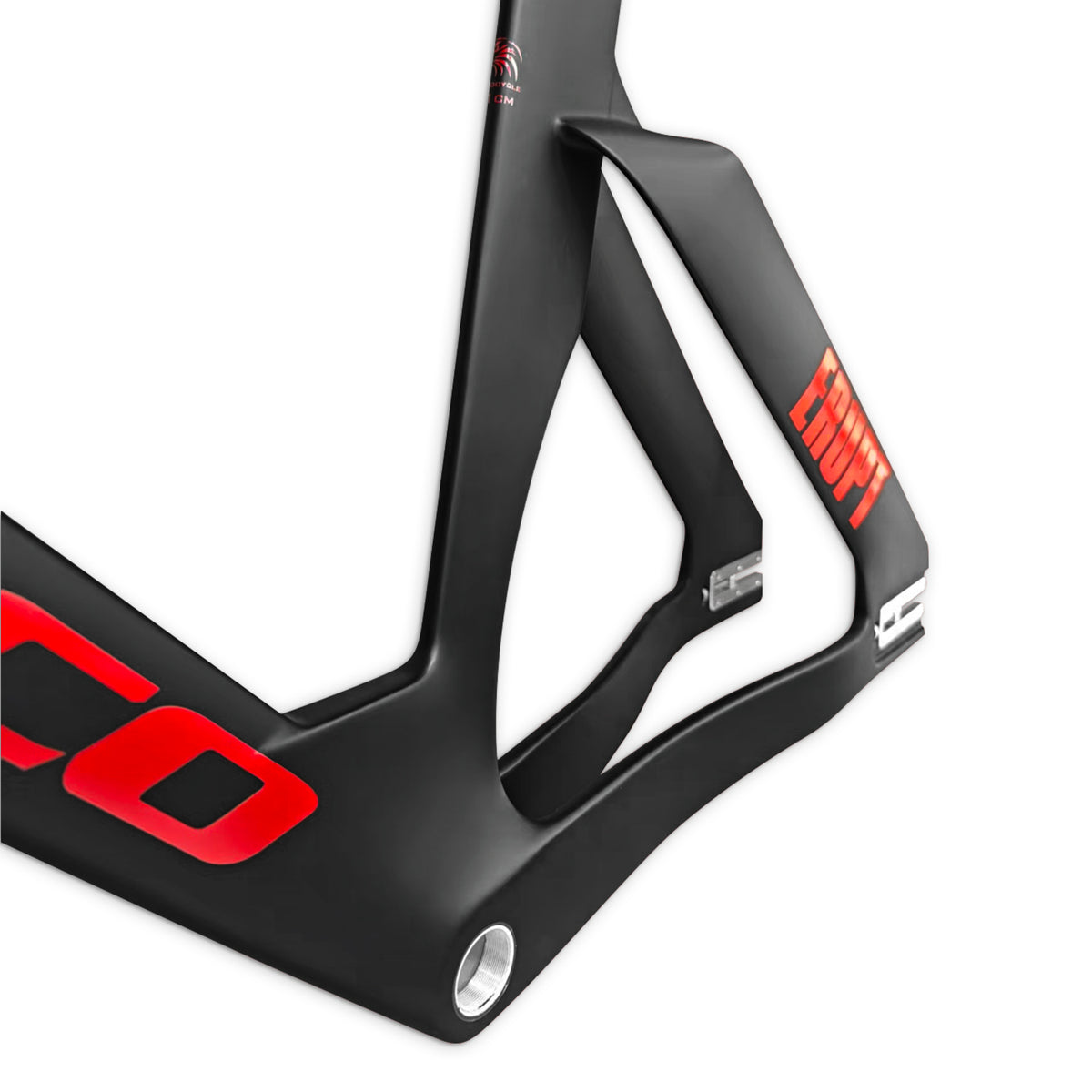 Falco Fixed Gear Bicycle Frameset Carbon Fiber 700C Lightweight BSA T800 With Fork Seatpost Track Bike Frame Set